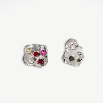 Aretes Blobs Orgánicos