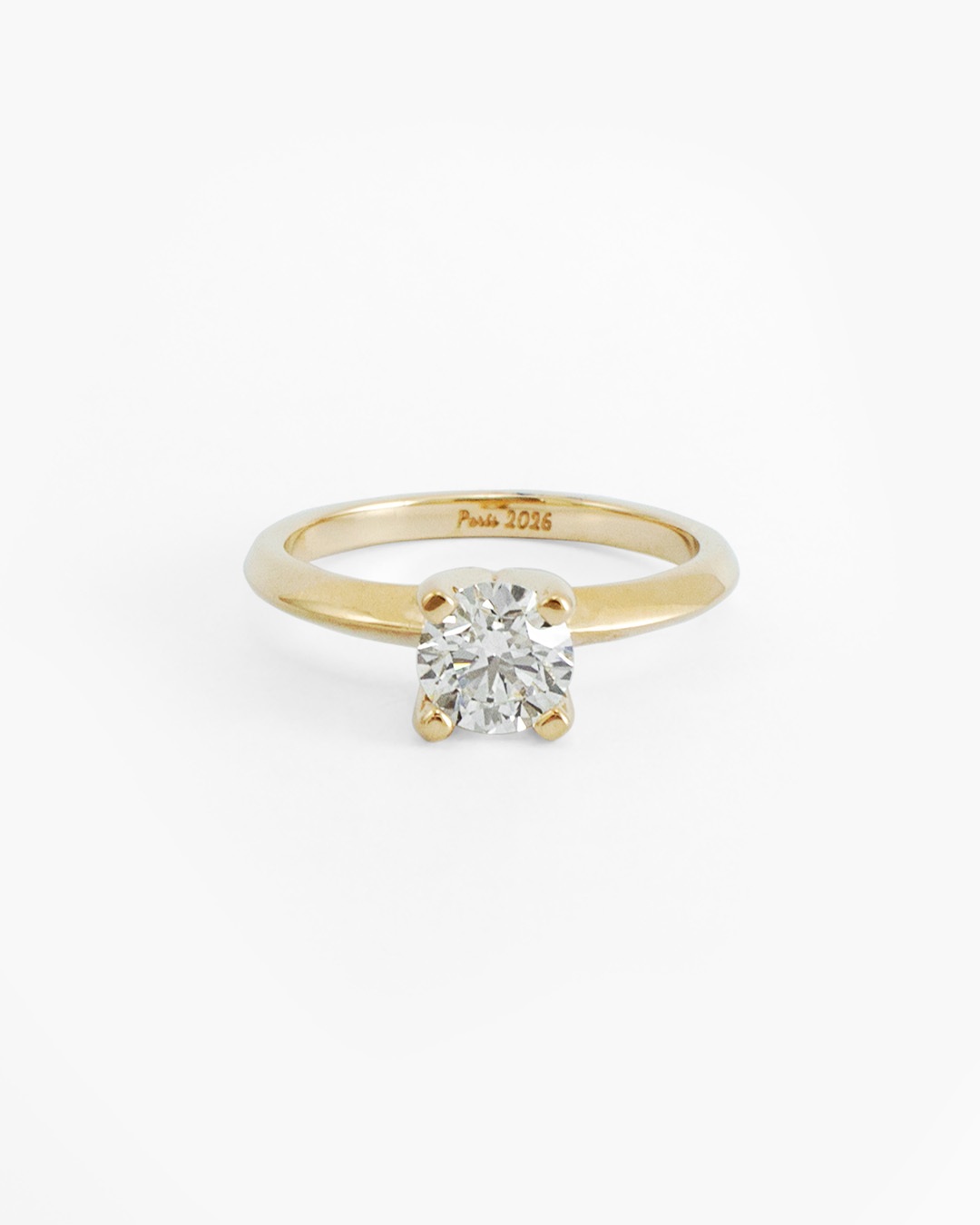 Anillo Solitario Minimal
