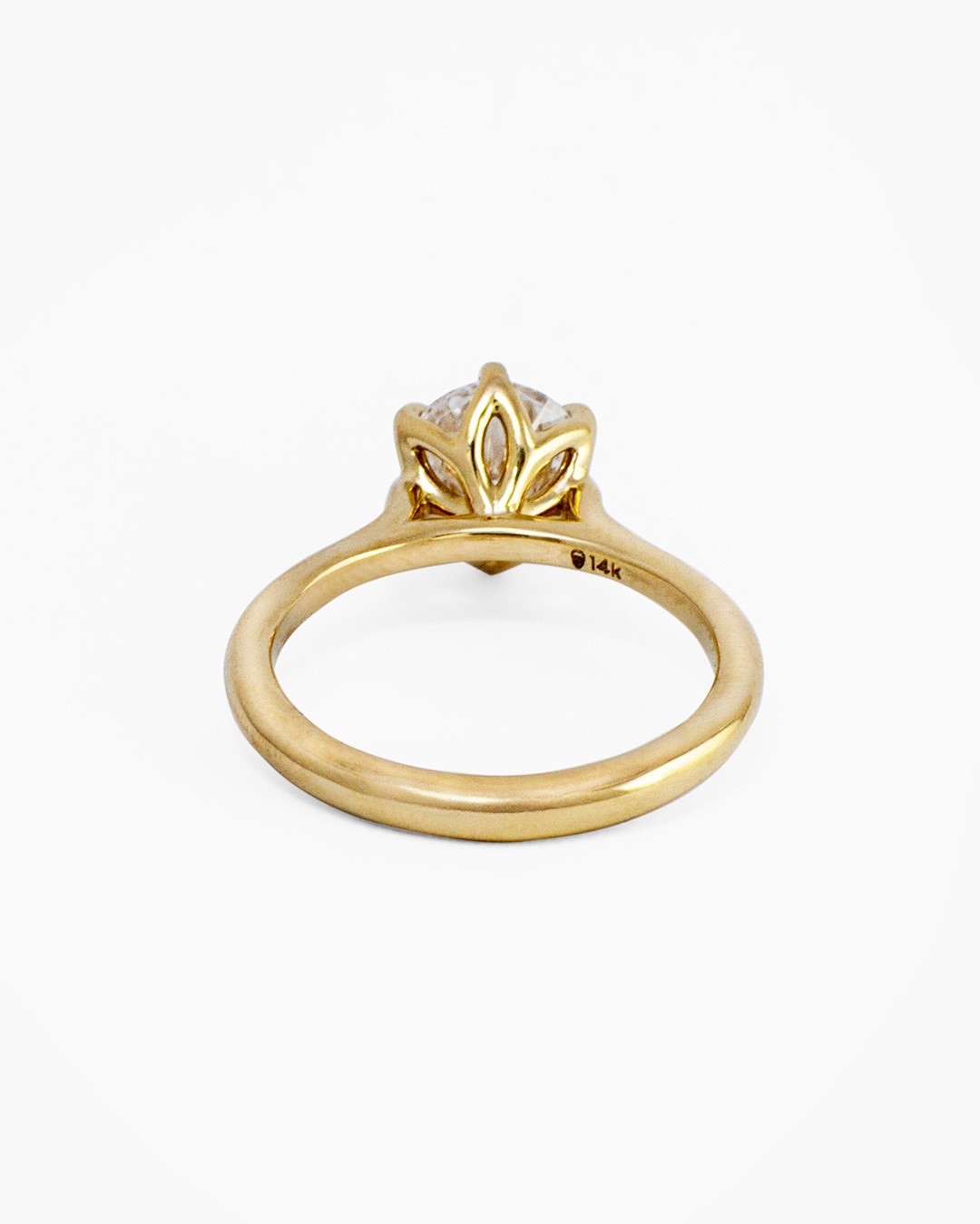 Anillo Solitario Tulipán - Imagen 5